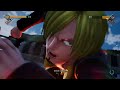 Jump Force: Luffy, Zoro, Sanji Vs Goku, Vegeta, Freeza