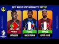Guess which player's nationality is different |⚽ QUIZ Football STARS