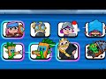 All Emote combo in One Video Clash Royale