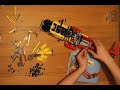 Timelapse of Complete Build of  Lego Technics 9396 Giant Helicopter