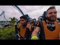 Riding INSANE Roller Coasters in a DOWNPOUR (Bad Idea)
