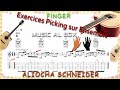 Exercices Guitare Finger Picking sur Ensemble de Aliocha Schneider