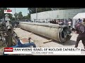 Iran warns Israel of its nuclear capability