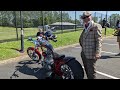 Freddie Dobbs Bonneville. The Wurks restoration and the 2024 DGR  Arrivals at Triumph Hinckley in 4K