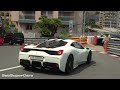 Supercars in Monaco #1 | TOP MARQUES 2024 | Pagani Zonda, LaFerrari, SLR, Aventador, SVJ, 812 Comp