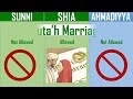 Shia Muslim vs Sunni Muslim vs Ahmadiyya Comparison - Religion Comparison #islam #ahmadiyya