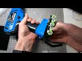 cotech cordless drill fail Clas Ohlson 18V lithium drill battery fix