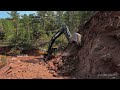 How Does Caterpillar D7g Bulldozer Mst Excavator Make Roads by Removing Block Rocks? #bulldozer