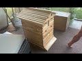 Китайская версия улья с автоматическим потоком! Chinese flow hive with automatic !