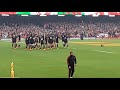 Wales v New Zealand, 30th October 2021 - Welsh Anthem & Haka