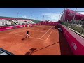 Marton Fucsovics & Gael Monfils practice Estoril Open 2024 #atp #tennis #livetennis #sports #atptour