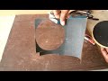 How To Making Angle Grinder Sanding And Sharp Paper Disc at home easy working wood metal plastic