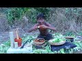 Amazing cooking | Cook chickens thing eating In jungle- Cook for dinner #delicious