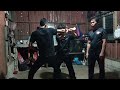 #knife and punch defense combination