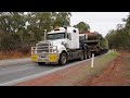 TRUCKS; ROADTRAINS & OVERSIZE LOADS VS BINDOON HILL WESTERN AUSTRALIA #trucklife #truck #oversize