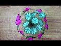 Beautiful Flower Craft Making from Paper Sheets & Plastic Bottle l Diy flower craft l