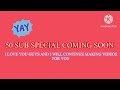TYSM FOR 50 SUBS! 50 SUB SPECIAL COMING SOON!!!