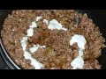 Mutton Malae Qeema -How to cook creamy mince