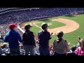 Cub scouts at Phillies Game