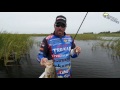 Big Bass Attacks Spinnerbait! - Scott Martin - How To Spinnerbait Fishing Tip on Okeechobee