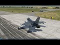 DCS F-16C - First Formation Landing Attempt