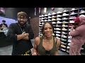 WWE'S Bianca Belair and Montez Ford Go Shopping For Sneakers With CoolKicks