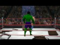 WWE '12 Hulk Jumps Through The Table