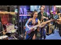 MOHINI DEY!.At NAMM 2024 Day #2 At The Anaheim Convention Center In Anaheim,Ca.!.1-25-24!🎶🔥🎸🤘