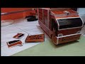 Miniatur Truk dari bambu