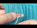 3 Great Ways to Repair Holes in Knitted Sweaters at Home Yourself 💎Beginner's Tutorial🤗