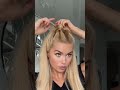 Loop Hair Tutorial - you could use a simple clip.. or you can LOOP IT 😮‍💨😂 #pamelareif #hairstyle