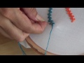 Hand Embroidery: Braid Stitch