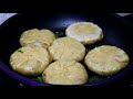 Amazing Breakfast/Snack with 2 Onions & 1 cup Wheat Flour | 2 tbsp Oil Snack/Breakfast | Wheat Snack
