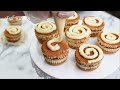 Mini Cinnamon Roll Cheesecakes!