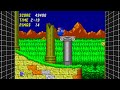 Original Sonic The Hedgehog 2 (1992) Sega Genesis – Aquatic Ruin Zone Acts 1/2 No Death ☠️