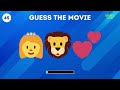 Guess the DISNEY Movie by Emoji 🏰🎬 |🤔 EMOJI QUIZ 🧠(2024)