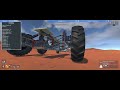 Off Road V16 Dragster with 6 Wheels - GearBlocks (Engine Testing Pre-Release)