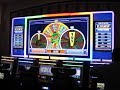 GIGANTIC Multi-Player Wheel Of Fortune slot machine in Vegas!