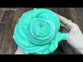 PINK vs MINT I Mixing random into Glossy Slime I Satisfying YEN Slime Video #578