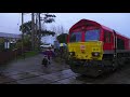 Newly constructed Bridge 27 moves to NYMR from Cleveland Bridge by Class 66 No. 66137