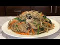 🥦잡채[Japchae]💛재료들을 데치거나 기름에 볶지 않아요💛칼밥상#182