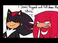 Shadow is so happy for a reason! Sonic Comic Dub