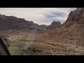 Helicopter taking off from Grand Canyon floor
