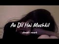 Ae Dil Hai Mushkil...slowed + reverb