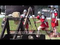 Roman catapults in action - The Onager - Roman army display by The Ermine Street Guard