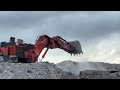 Bigest Excavator Hitachi And Liebherr Loading Komatsu Hd 785-7 ~ Megamining