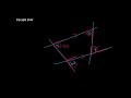 Gr 9 Geometry: Parallel lines