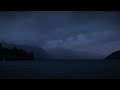 Rain on Lake to Sleep FAST - Stop Insomnia with Rain Sounds