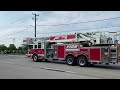 Kitchener Fire Department NEW Car 123, Rescue 12 & Aerial 11 Responding