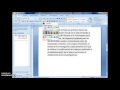 Como cambiar el formato de un texto en el programa de Microsoft Word